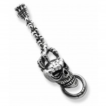 Silver Skull key Chain  TBE88
